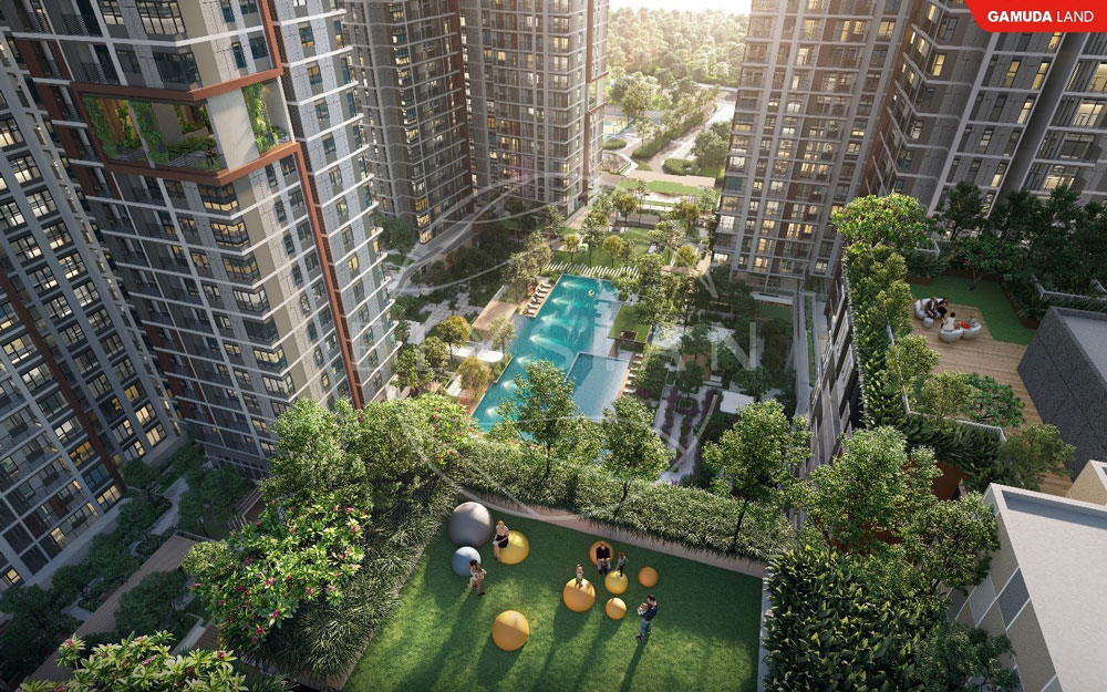 Phối cảnh tổng thể dự án Elysian Lò Lu Thủ Đức Gamuda Land