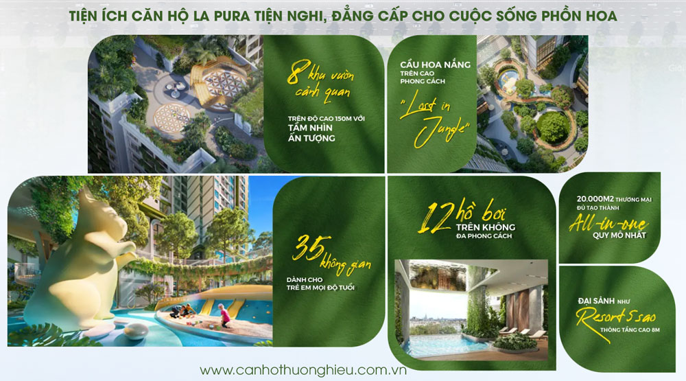 Tiện ích căn hộ la pura tiện nghi, đẳng cấp cho cuộc sống phồn hoa | www.canhothuonghieu.com.vn